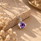 Amethyst Halskette Silber