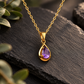 Amethyst Collier, 333 Gold