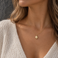 Zirkonia Medaillon Oval, 333 Gold