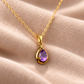 Amethyst Collier, 333 Gold