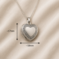 Herz Medaillon · 925 Silber