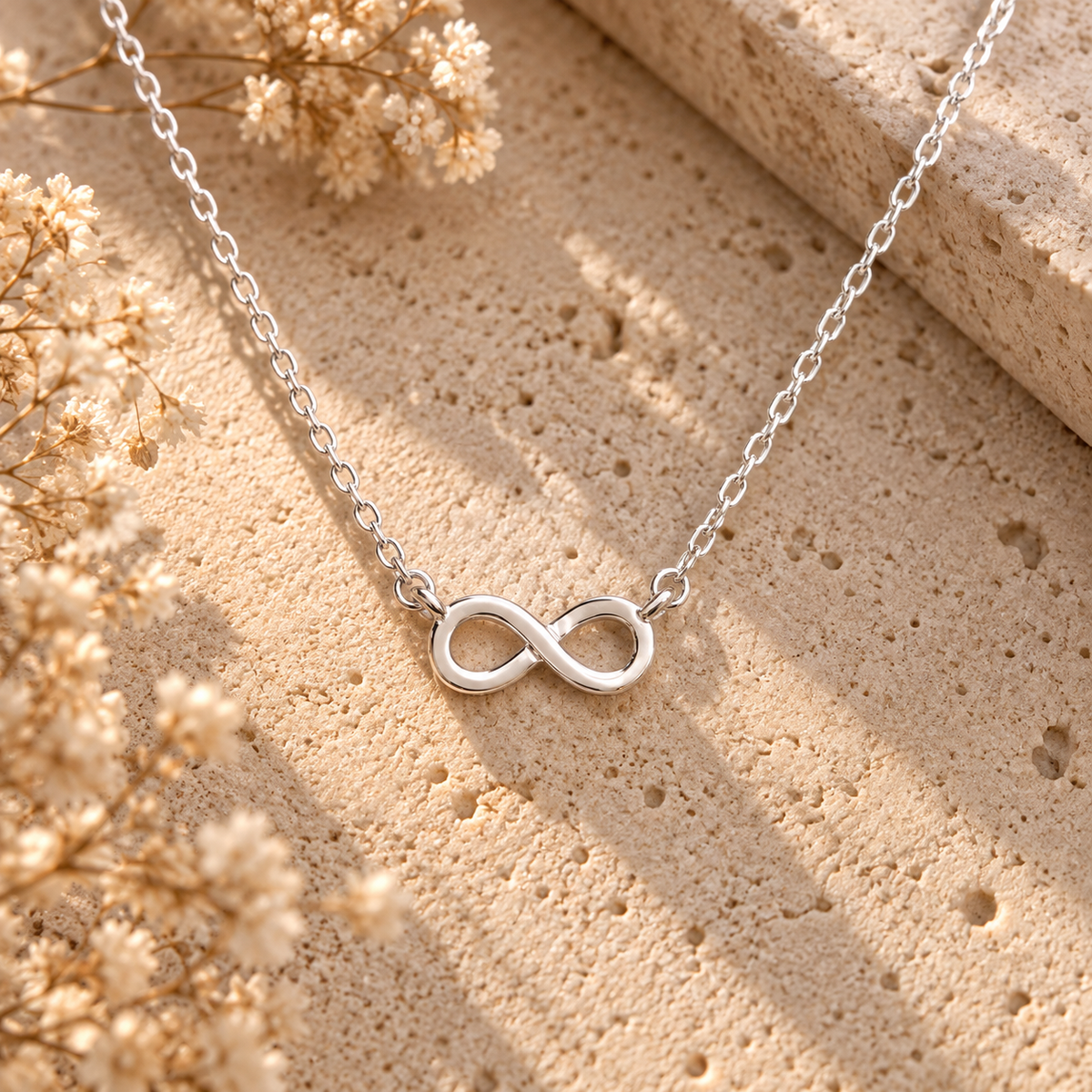 Infinity Halskette Silber