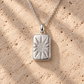 Stern Medaillon Silber mit Zirkonia